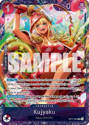 Kujyaku (Treasure Cup August 2025) (OP11-004) - [One Piece Promotion Cards] Foil