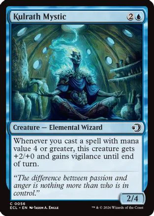 Kulrath Mystic  [Lorwyn Eclipsed] Foil