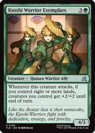 Kyoshi Warrior Exemplars  [Avatar: The Last Airbender: Eternal-Legal] Foil