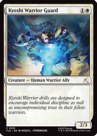 Kyoshi Warrior Guard  [Avatar: The Last Airbender: Eternal-Legal] Foil