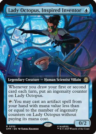 Lady Octopus, Inspired Inventor (Extended Art)  [Marvel's Spider-Man] Foil