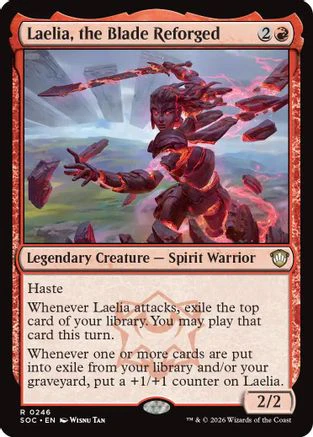 Laelia, the Blade Reforged  [Commander: Secrets of Strixhaven]