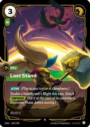 Last Stand (069/298) - Riftbound - [Origins] Foil