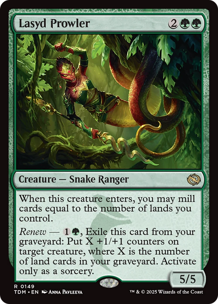 Lasyd Prowler [Tarkir: Dragonstorm] Foil