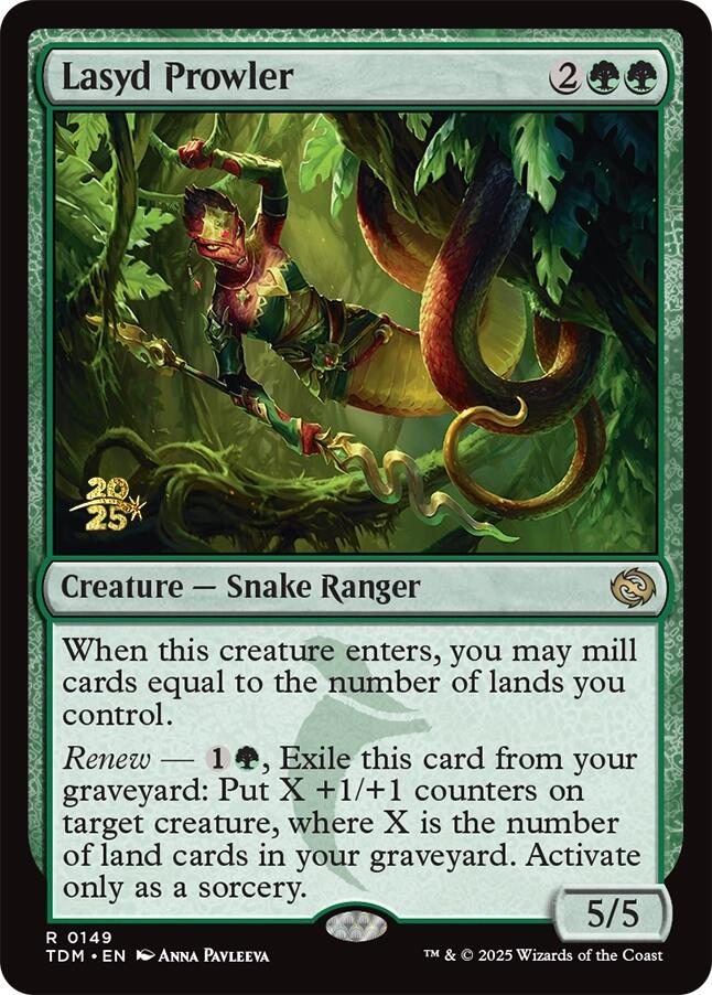 Lasyd Prowler [Tarkir: Dragonstorm Prerelease Promos] Foil