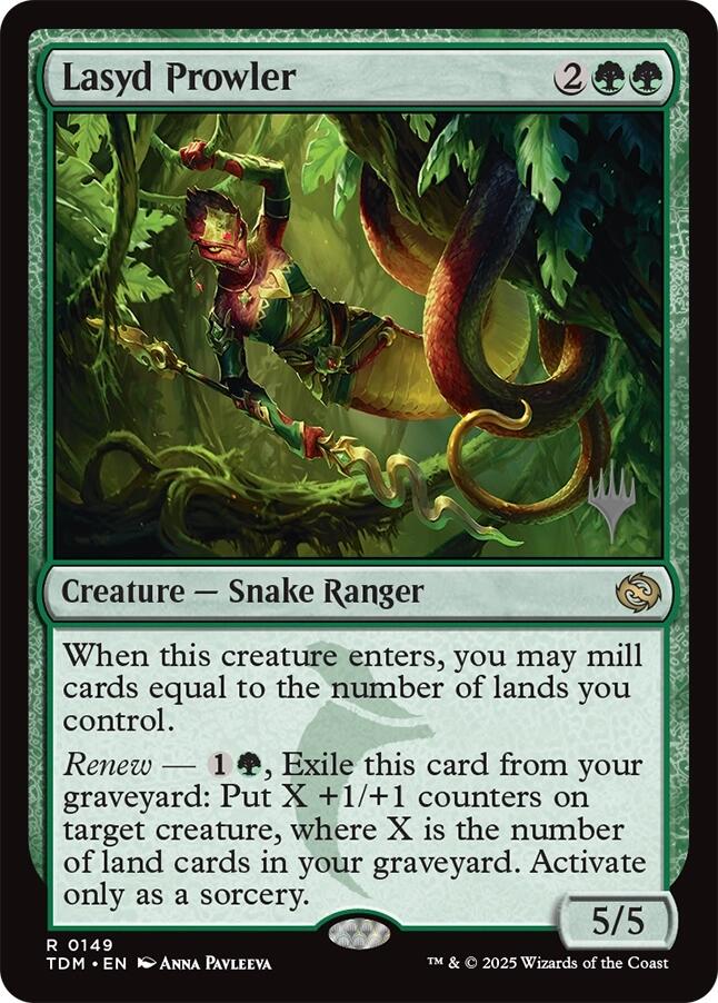 Lasyd Prowler [Tarkir: Dragonstorm Promos] Foil
