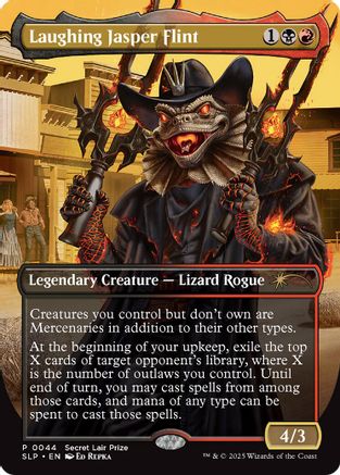 Laughing Jasper Flint  [Secret Lair Showdown] Foil