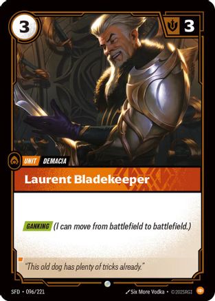 Laurent Bladekeeper (096/221) - Riftbound - [Spiritforged]