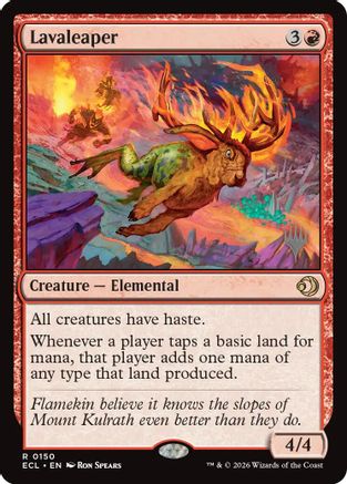 Lavaleaper  [Promo Pack: Lorwyn Eclipsed]