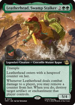 Leatherhead, Swamp Stalker (Extended Art)  [Teenage Mutant Ninja Turtles] Foil