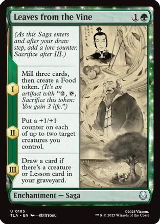 Leaves from the Vine  [Avatar: The Last Airbender] Foil