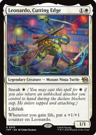 Leonardo, Cutting Edge  [Teenage Mutant Ninja Turtles]