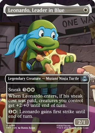 Leonardo, Leader in Blue (Borderless)  [Teenage Mutant Ninja Turtles]