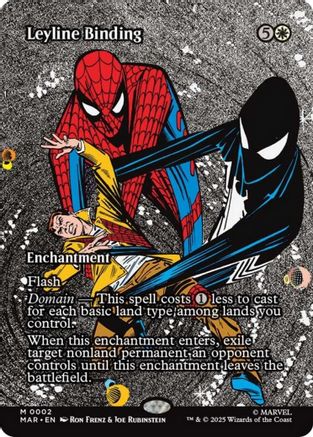 Leyline Binding (Borderless)  [Marvel Eternal-Legal] Foil