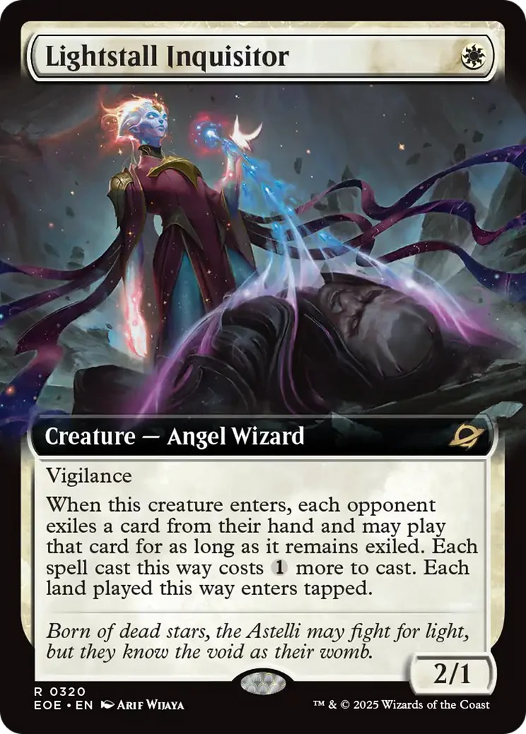 Lightstall Inquisitor (Extended Art) [Edge of Eternities] Foil