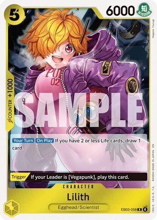 Lilith (EB03-058) - [Extra Booster: One Piece Heroines Edition] Foil