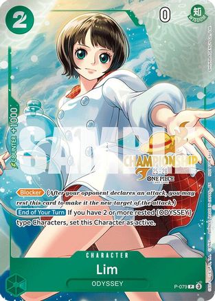 Lim (CS 25-26 Event Pack) (P-079) - [One Piece Promotion Cards] Foil