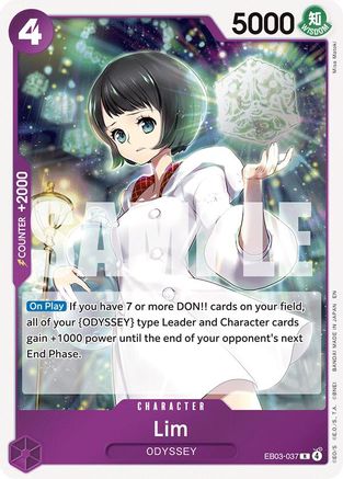 Lim (EB03-037) - [Extra Booster: One Piece Heroines Edition] Foil