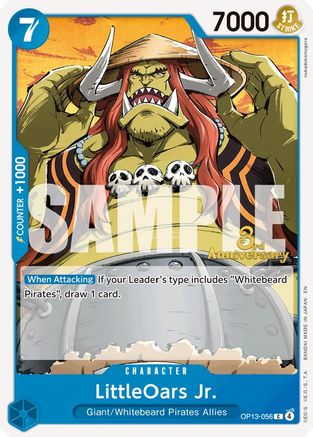 LittleOars Jr. (OP13-056) - [Carrying On His Will: 3rd Anniversary Tournament Cards]