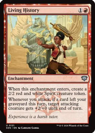 Living History  [Secrets of Strixhaven] Foil