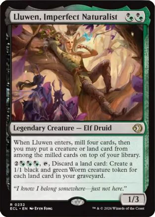 Lluwen, Imperfect Naturalist  [Lorwyn Eclipsed]
