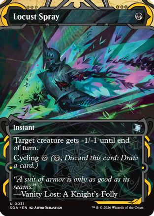 Locust Spray  [Secrets of Strixhaven: Mystical Archive] Foil