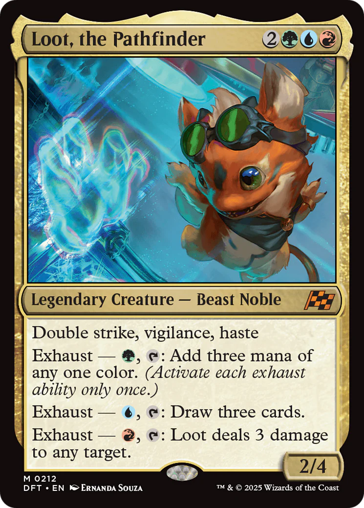 Loot, the Pathfinder [Aetherdrift] Foil