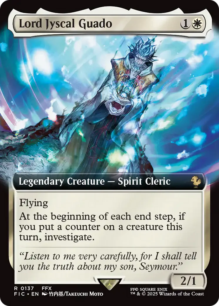 Lord Jyscal Guado (Extended Art) [FINAL FANTASY Commander] Foil