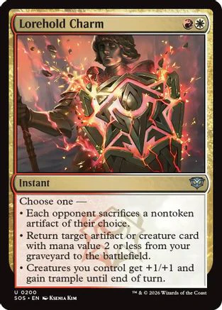 Lorehold Charm  [Secrets of Strixhaven] Foil