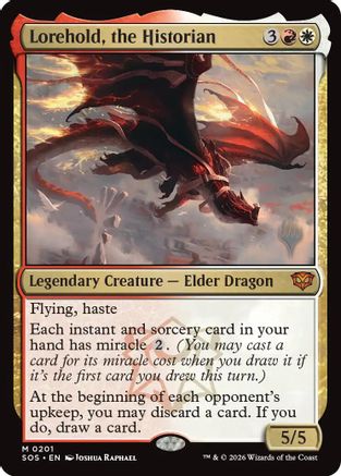 Lorehold, the Historian  [Promo Pack: Secrets of Strixhaven] Foil