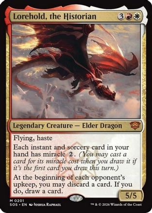 Lorehold, the Historian  [Secrets of Strixhaven] Foil