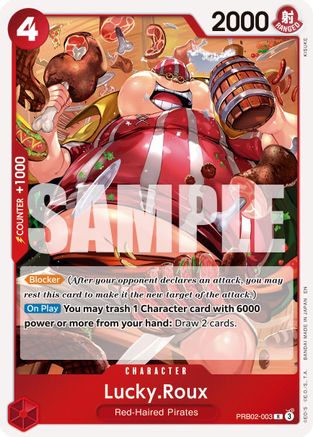 Lucky.Roux (PRB02-003) - [Premium Booster -The Best- Vol. 2] Foil