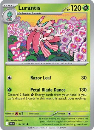 Lurantis (014/182) [Scarlet & Violet: Destined Rivals] Reverse Holofoil