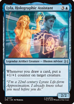 Lyla, Holographic Assistant  [Marvel's Spider-Man: Eternal-Legal] Foil