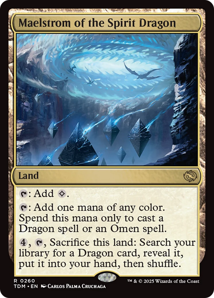 Maelstrom of the Spirit Dragon [Tarkir: Dragonstorm] Foil