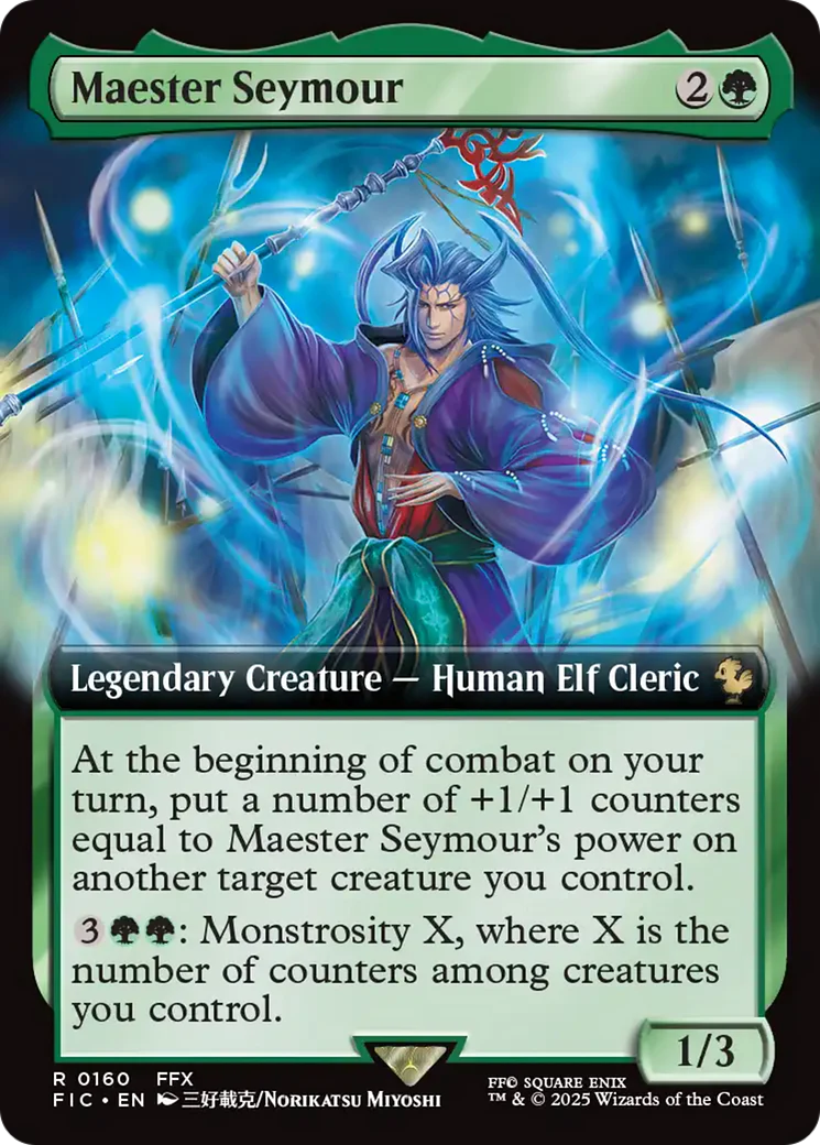 Maester Seymour (Extended Art) [FINAL FANTASY Commander] Foil