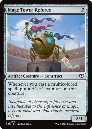 Mage Tower Referee  [Secrets of Strixhaven] Foil