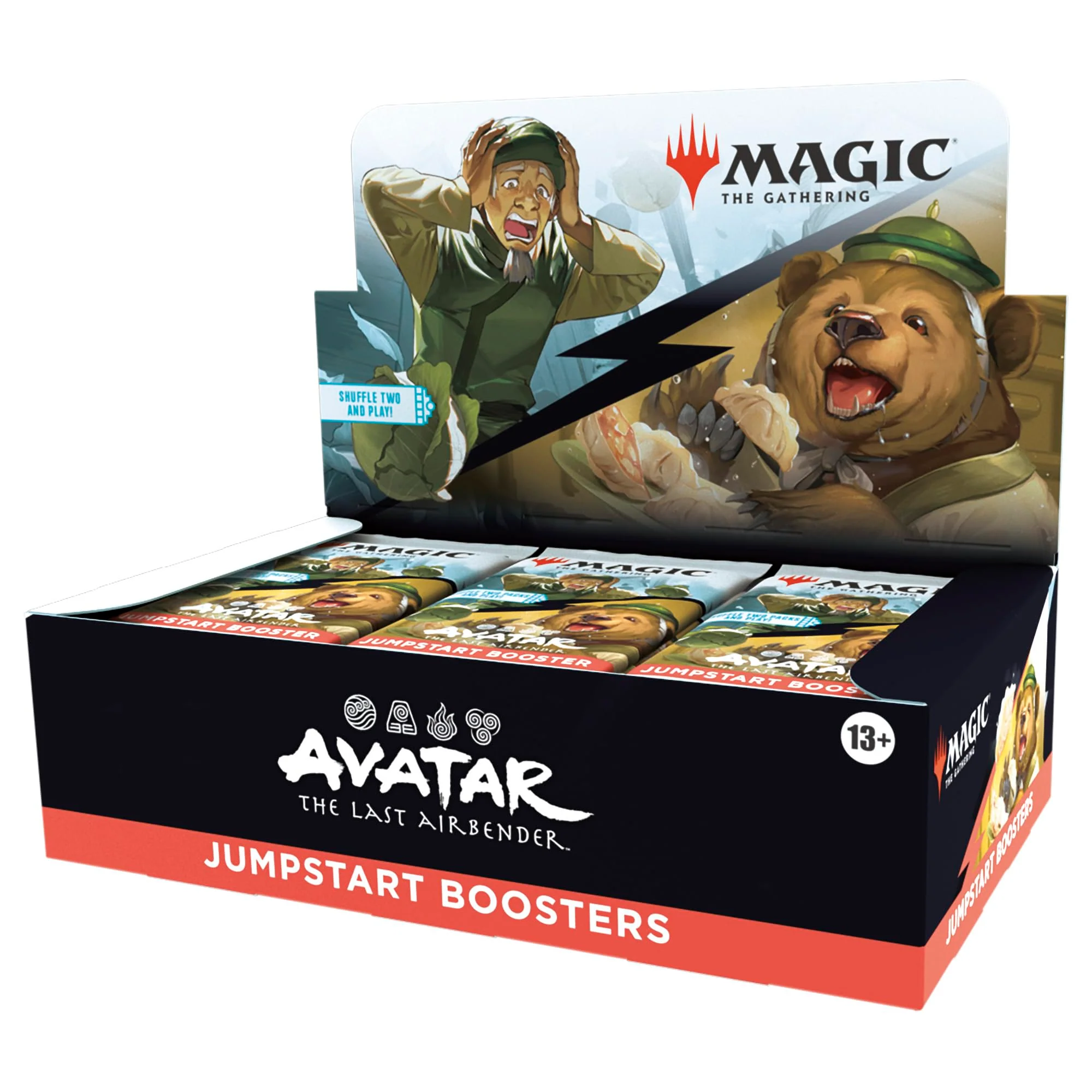 Magic Avatar: The Last Airbender - Jumpstart Booster Display