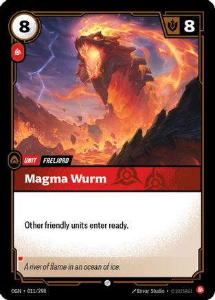 Magma Wurm (011/298) - Riftbound - [Origins]