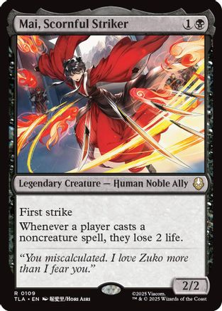 Mai, Scornful Striker  [Avatar: The Last Airbender]