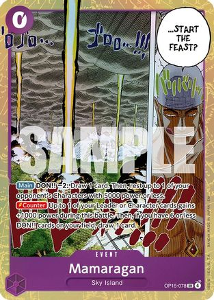 Mamaragan (OP15-078) - [Adventure on Kami's Island] Foil