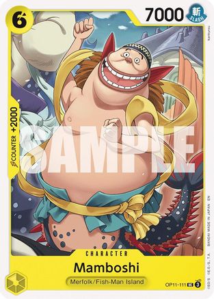 Mamboshi (OP11-111) - [A Fist of Divine Speed]