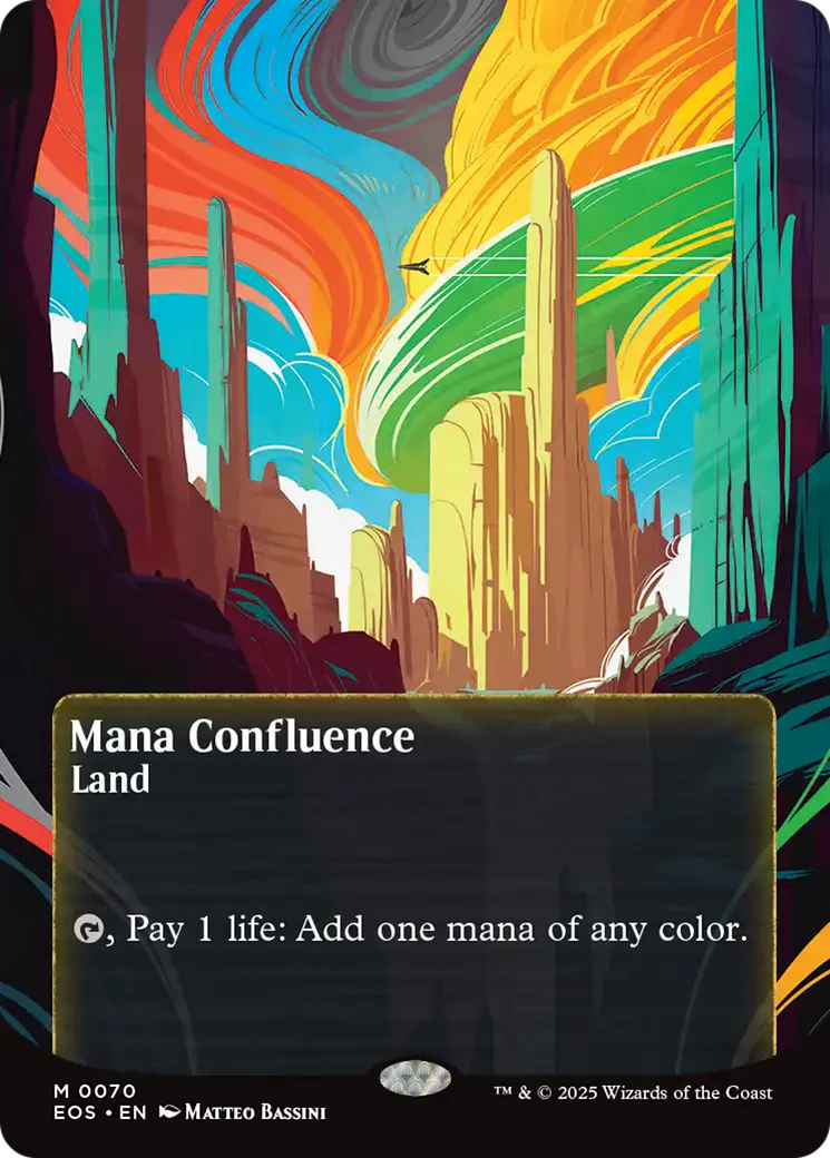 Mana Confluence (0070) (Borderless) [Edge of Eternities: Stellar Sights] Foil