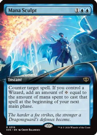 Mana Sculpt (Extended Art)  [Secrets of Strixhaven] Foil
