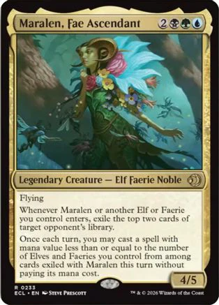 Maralen, Fae Ascendant  [Lorwyn Eclipsed]