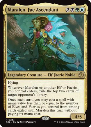 Maralen, Fae Ascendant  [Promo Pack: Lorwyn Eclipsed]