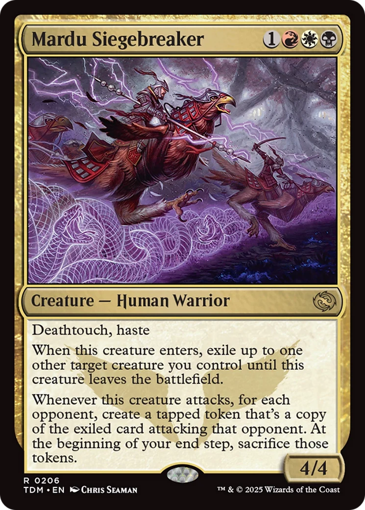 Mardu Siegebreaker [Tarkir: Dragonstorm] - Image 2