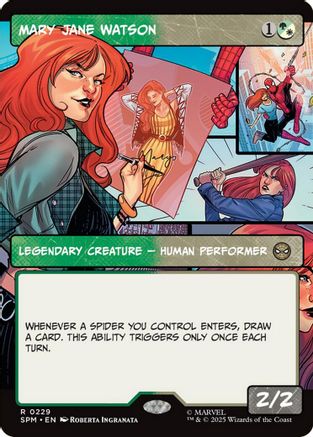 Mary Jane Watson (Borderless)  [Marvel's Spider-Man] Foil