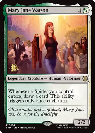 Mary Jane Watson  [Prerelease Cards] Foil