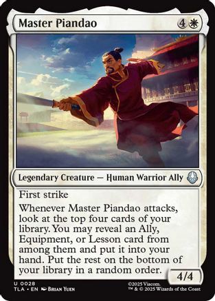 Master Piandao  [Avatar: The Last Airbender]